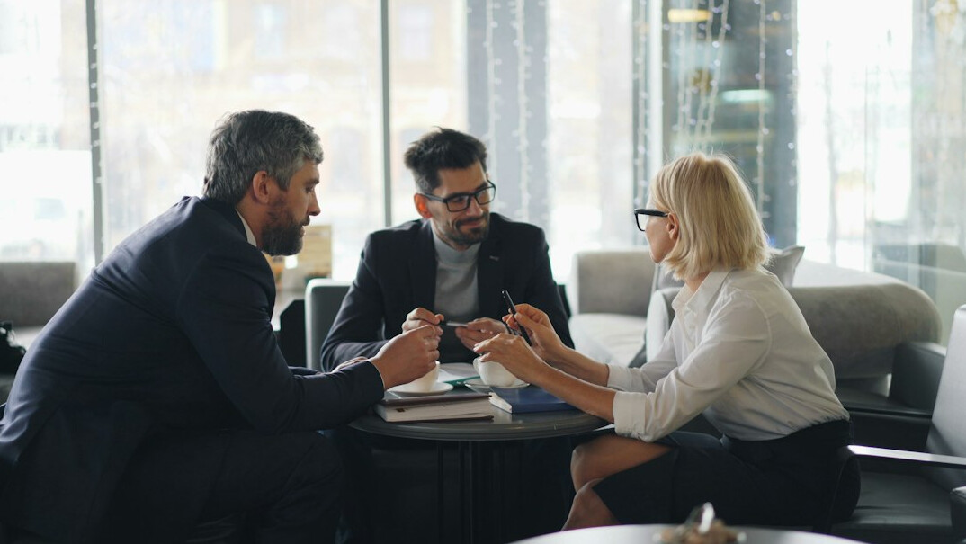 business meeting discussion