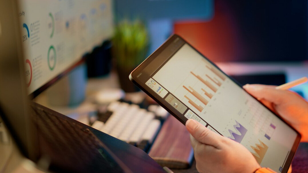 data reports on desk