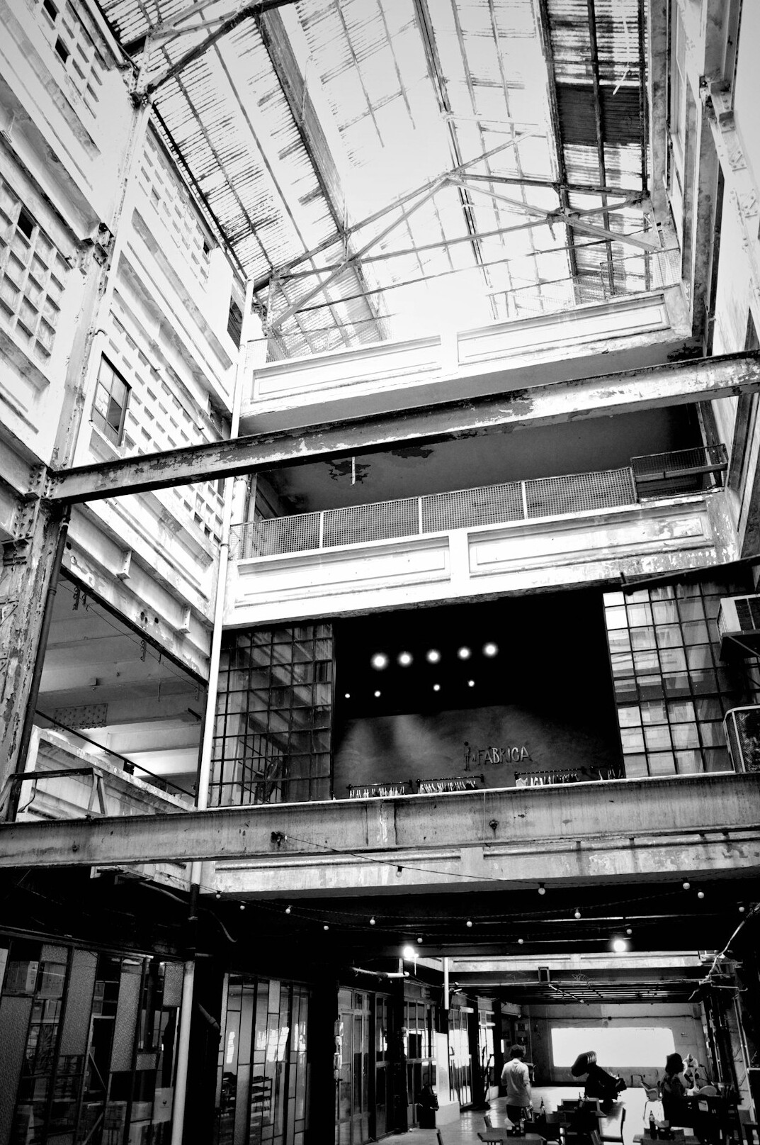 industrial factory interior